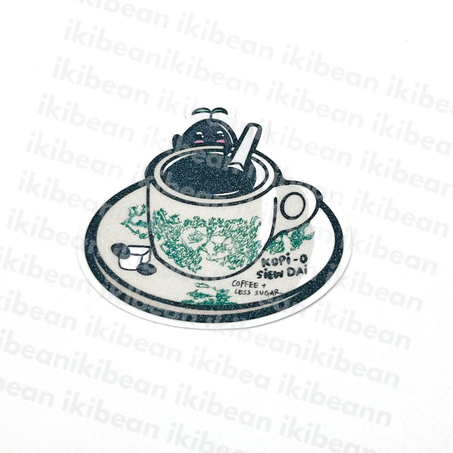 local beverages series sticker - Kopi O Siew Dai