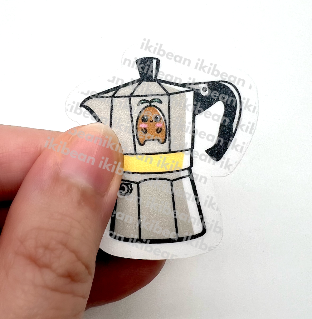 coffee series stickers - moka pot