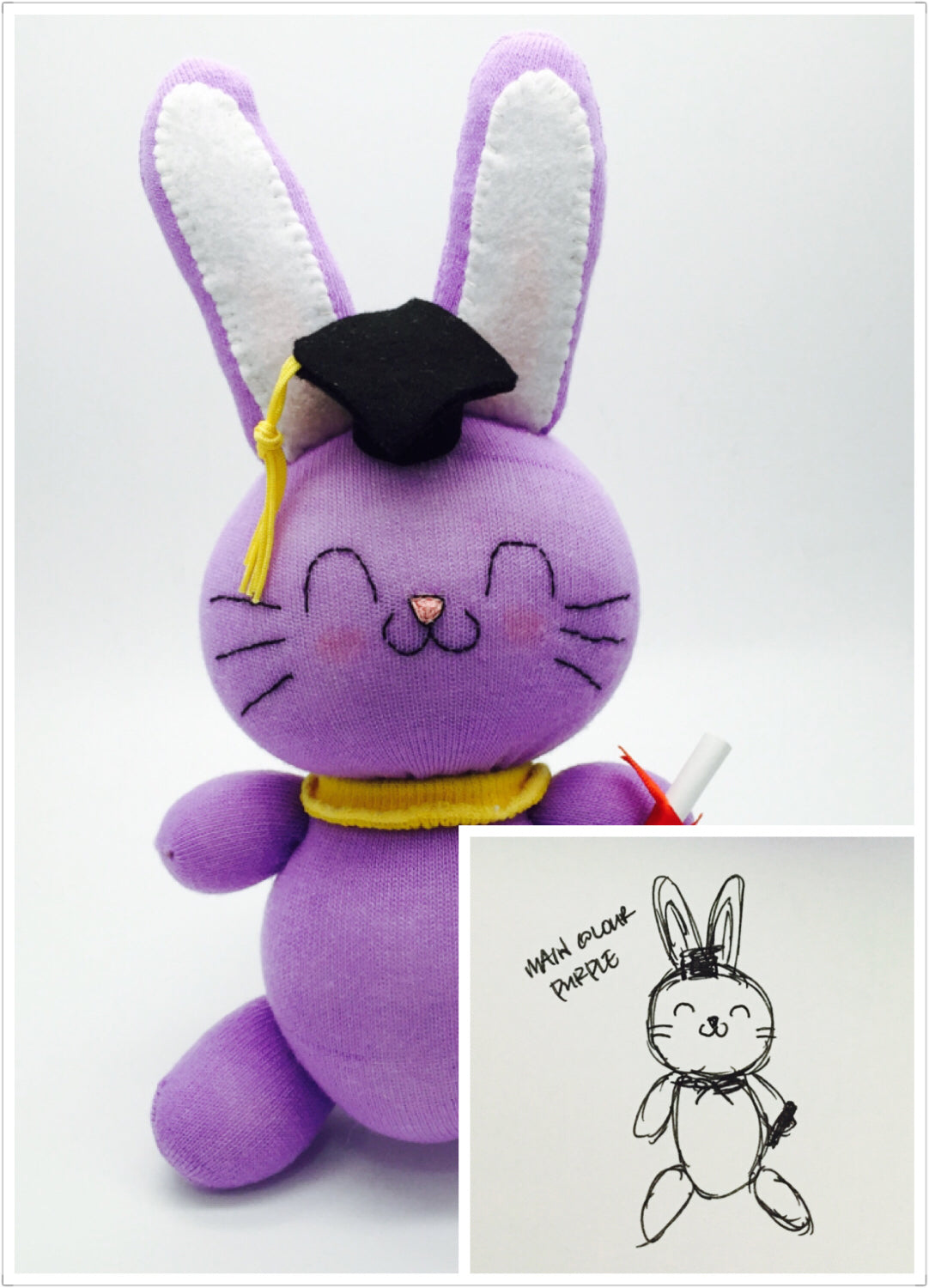 purple rabbit